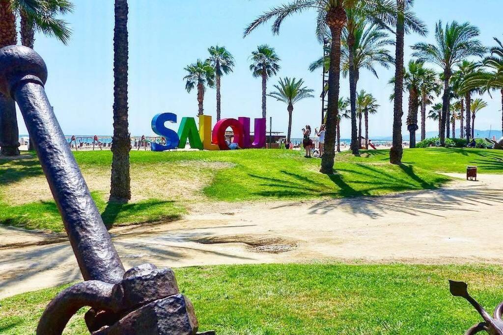 Renovado Apartamento En Zona Residencial A Pasos Del Mar Salou Buitenkant foto